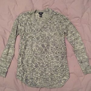 Rue 21 sweater, 78% acrylic 22% cotton